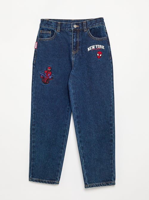 Pantalon ' Marvel' 'Spiderman' en denim - Kiabi