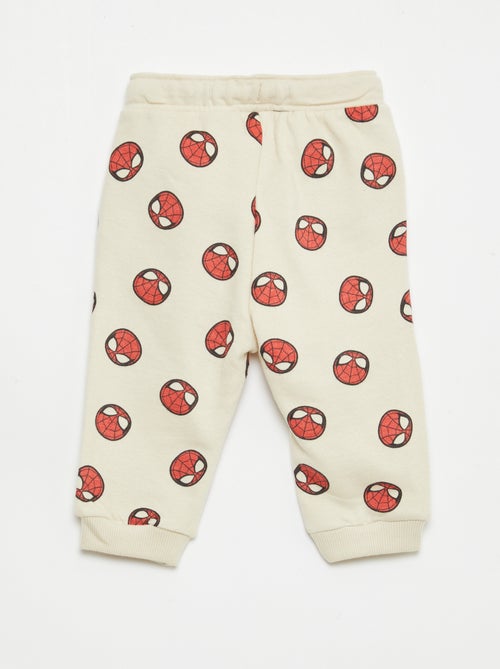 Pantalon 'Marvel' 'Spiderman' en molleton non gratté - Kiabi