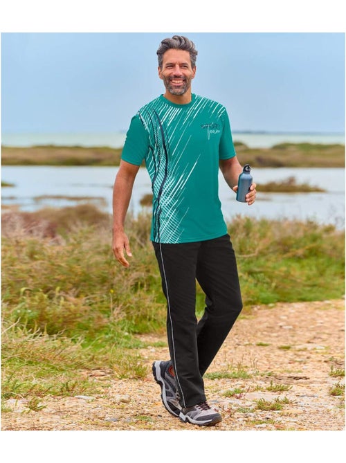 Pantalon Microfibre Sport   - ATLAS FOR MEN - Kiabi