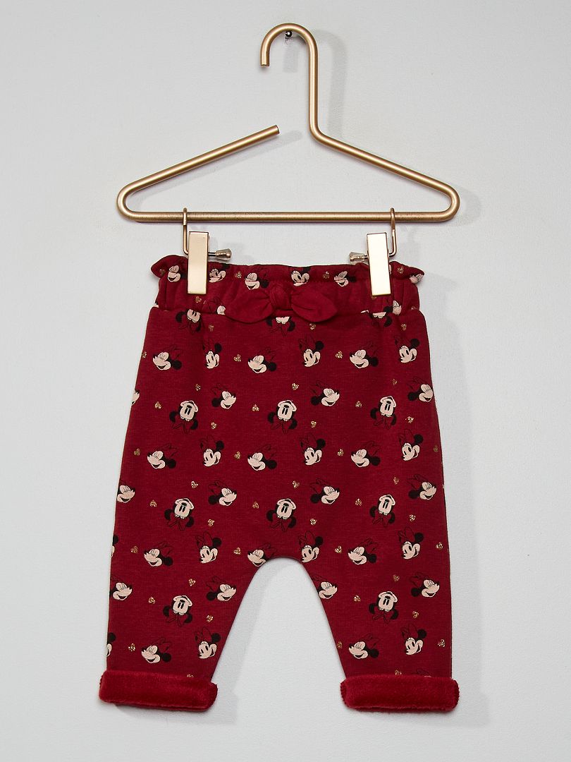 Pantalon 'Minnie' de Disney rouge - Kiabi