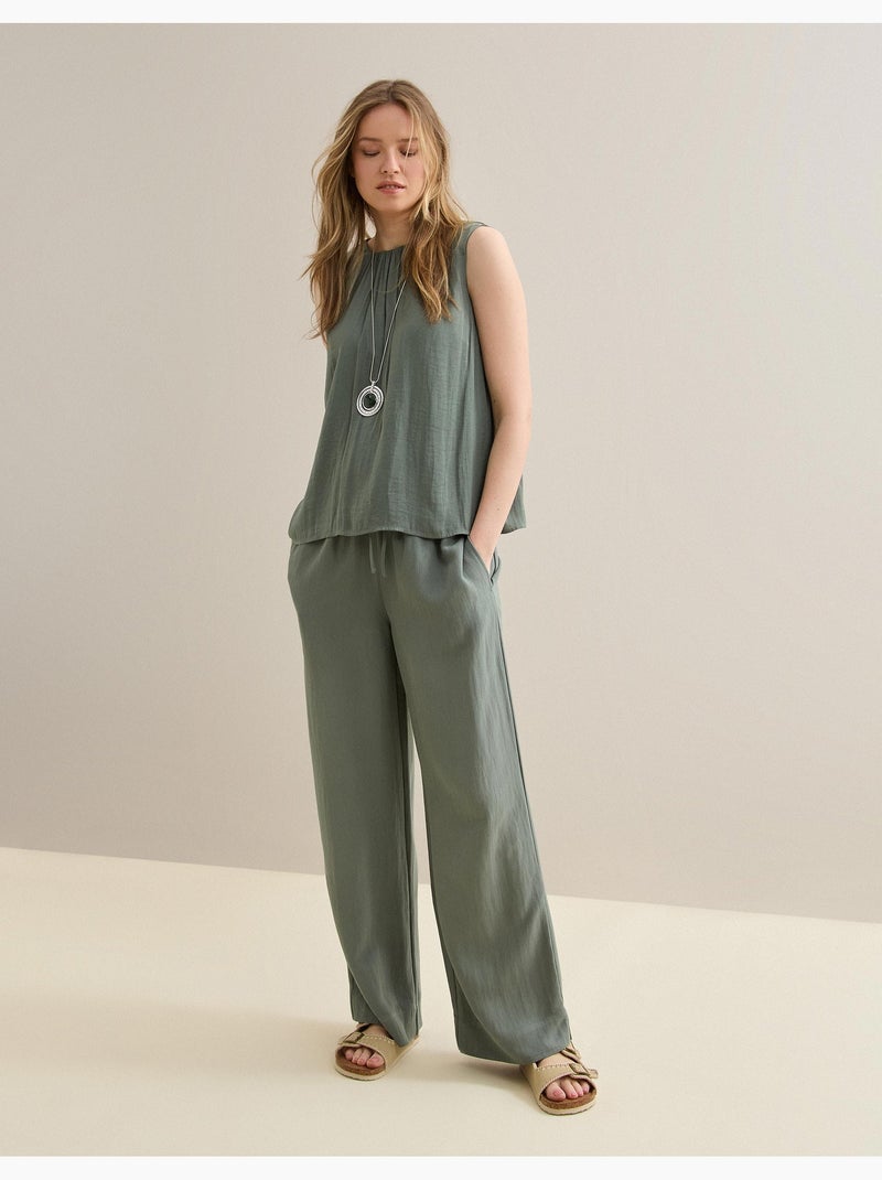 Pantalon, MO Fashion Vert - Kiabi