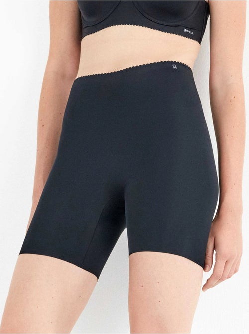 Pantalon modelant et enveloppant en tissu microfibre - Kiabi