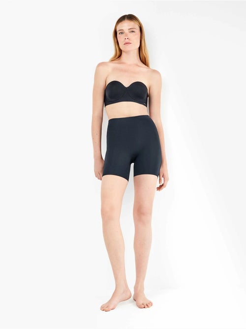 Pantalon modelant et enveloppant en tissu microfibre - Kiabi