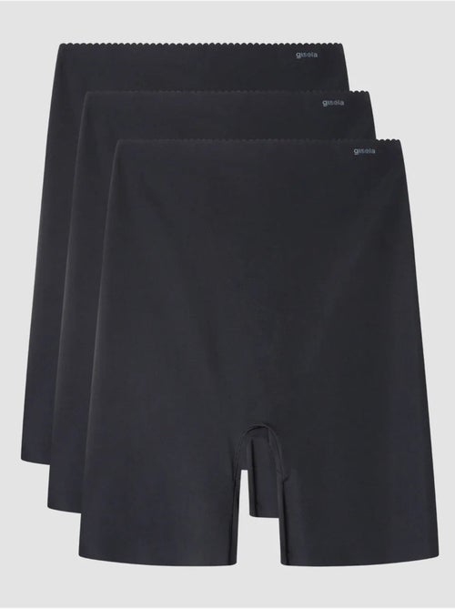 Pantalon modelant et enveloppant en tissu microfibre - Kiabi