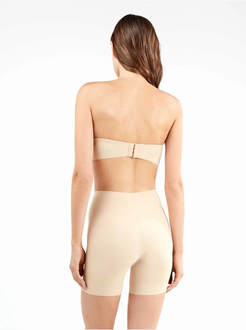 Pantalon modelant et enveloppant en tissu microfibre - Kiabi