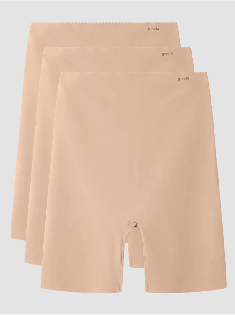 Pantalon modelant et enveloppant en tissu microfibre Rose - Kiabi