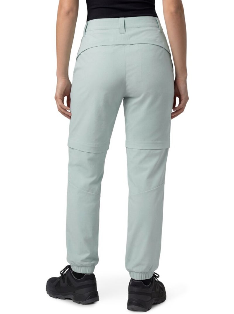 Pantalon modulable randonnée femme randonnée femme mistral-w Vert - Kiabi