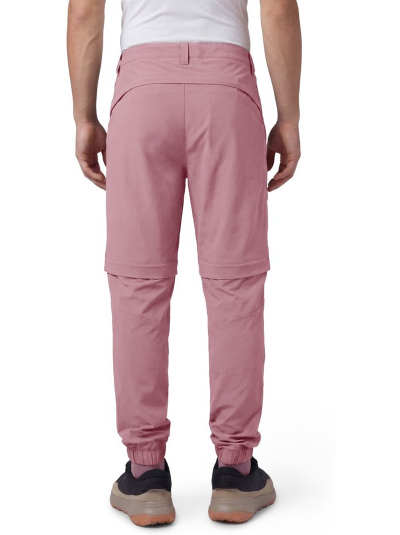 Pantalon modulable randonnée homme randonnée homme cairn Rose - Kiabi