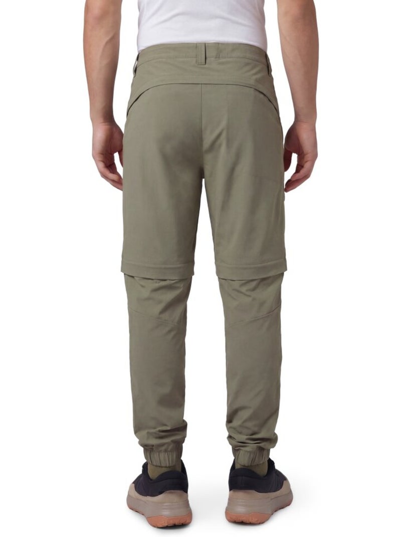 Pantalon modulable randonnée homme randonnée homme cairn Vert - Kiabi
