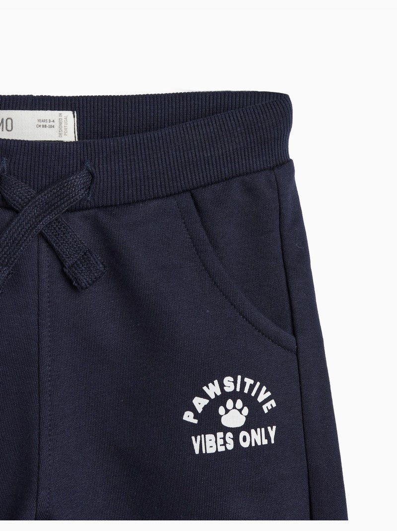 Pantalon moelleux, mo fashion Bleu - Kiabi