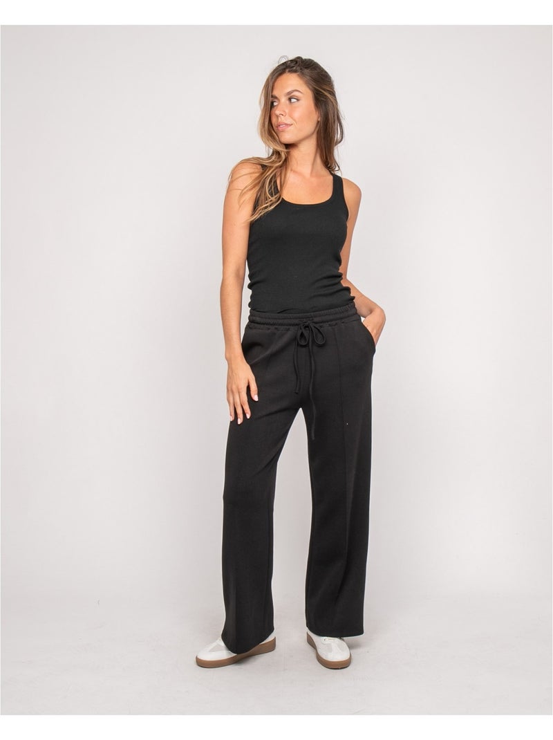 Pantalon molleton EPINELLE Noir - Kiabi