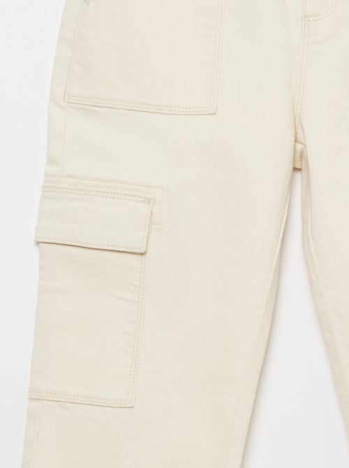 Pantalon multipoche - Coupe + confortable - Kiabi