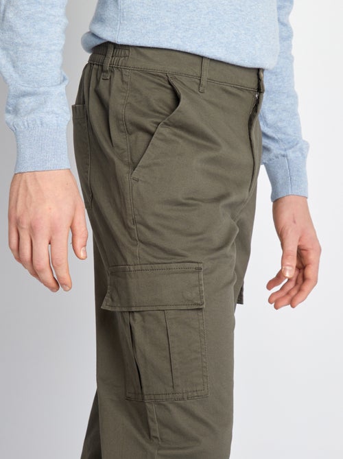 Pantalon multipoche - L36 - Kiabi