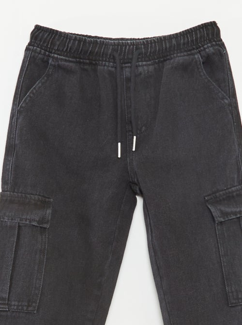 Pantalon multipoche élastiqué - Kiabi