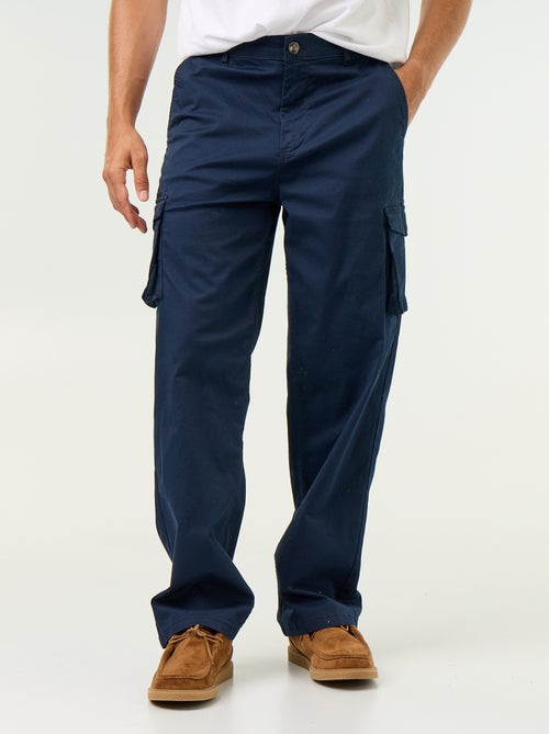 Pantalon multipoche regular fit - Kiabi Pantalon multipoche regular fit - Kiabi