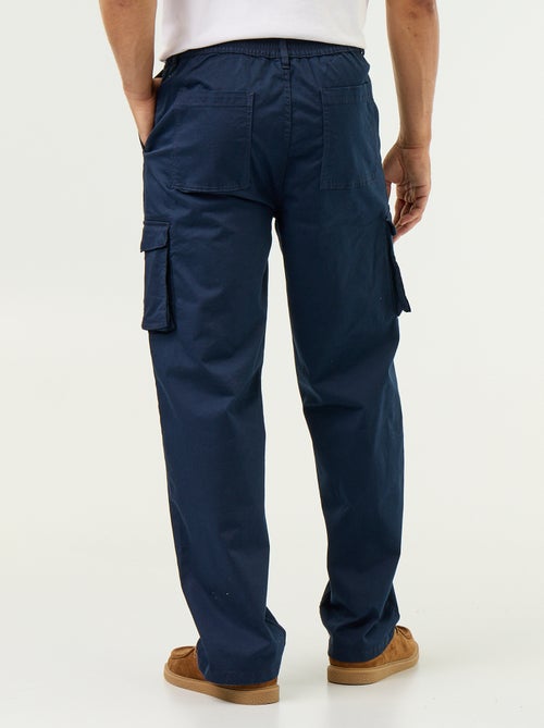 Pantalon multipoche regular fit - Kiabi Pantalon multipoche regular fit - Kiabi