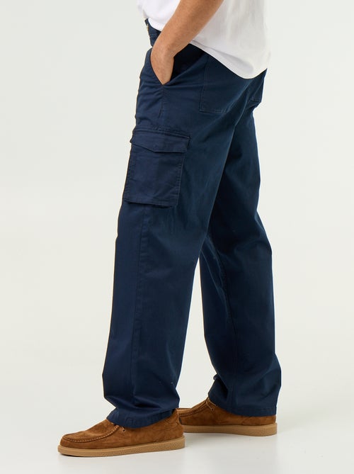 Pantalon multipoche regular fit - Kiabi Pantalon multipoche regular fit - Kiabi