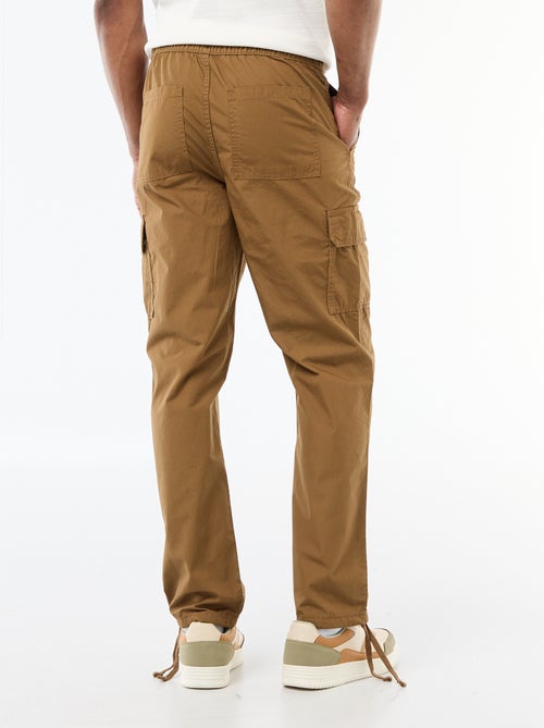 Pantalon multipoche regular fit - Kiabi