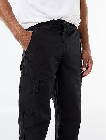 Pantalon multipoche regular fit