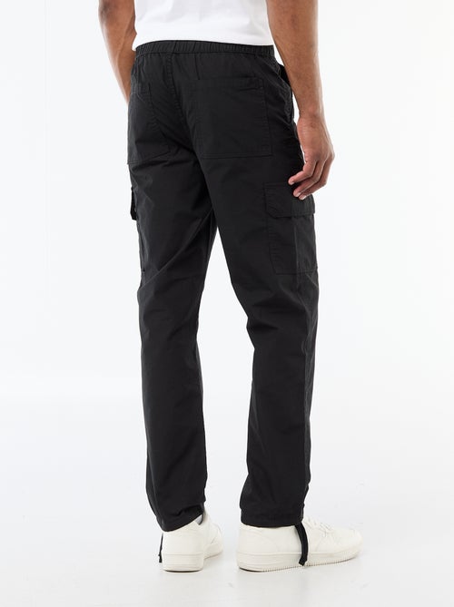 Pantalon multipoche regular fit - Kiabi