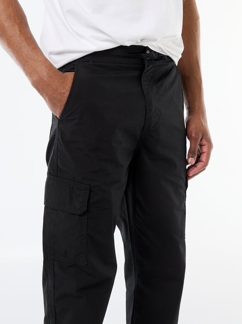 Pantalon multipoche regular fit - Kiabi