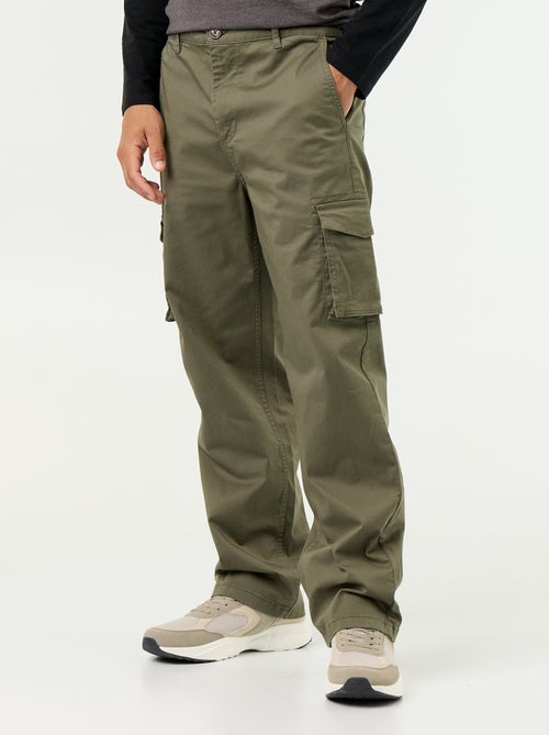 Pantalon multipoche regular fit - Kiabi Pantalon multipoche regular fit - Kiabi