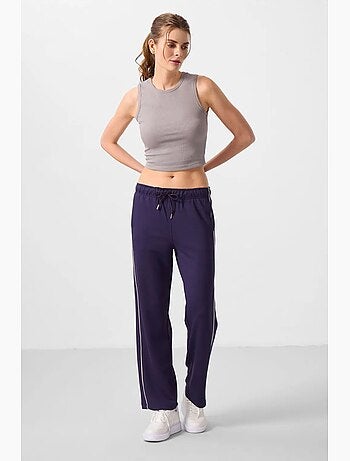 Pantalon palazzo à jambe large tommy