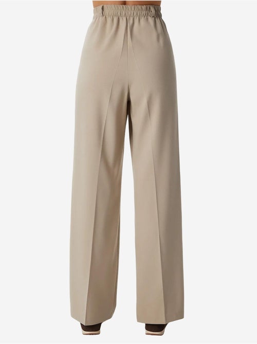 Pantalon palazzo plissé avec fermeture éclair istanbul - Kiabi Pantalon palazzo plissé avec fermeture éclair istanbul - Kiabi