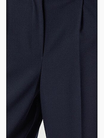 Pantalon palazzo plissé avec fermeture éclair istanbul