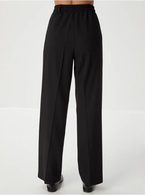 Pantalon palazzo plissé avec fermeture éclair istanbul - Kiabi Pantalon palazzo plissé avec fermeture éclair istanbul - Kiabi