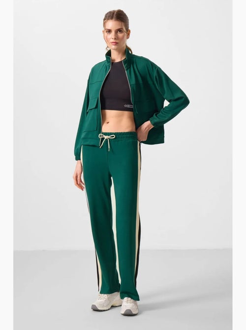 Pantalon palazzo rayé avec taille à cordon tommy - Kiabi Pantalon palazzo rayé avec taille à cordon tommy - Kiabi