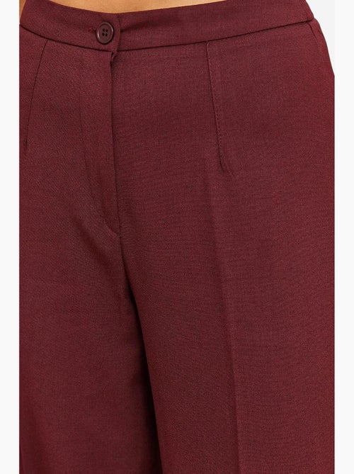 Pantalon palazzo taille haute à jambes larges lucci - Kiabi Pantalon palazzo taille haute à jambes larges lucci - Kiabi