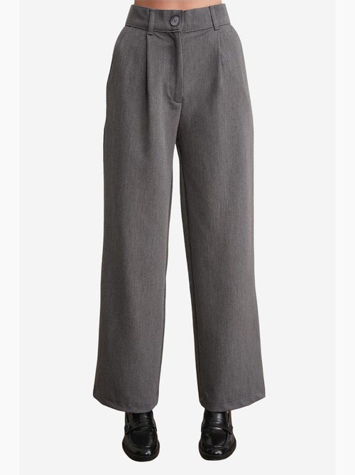 Pantalon palazzo taille haute avec poches mixray - Kiabi Pantalon palazzo taille haute avec poches mixray - Kiabi