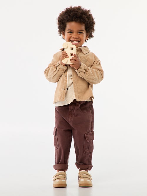 Pantalon paper bag - Kiabi