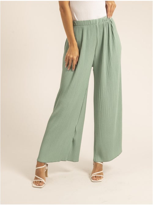 Pantalon plissé elou - Kiabi