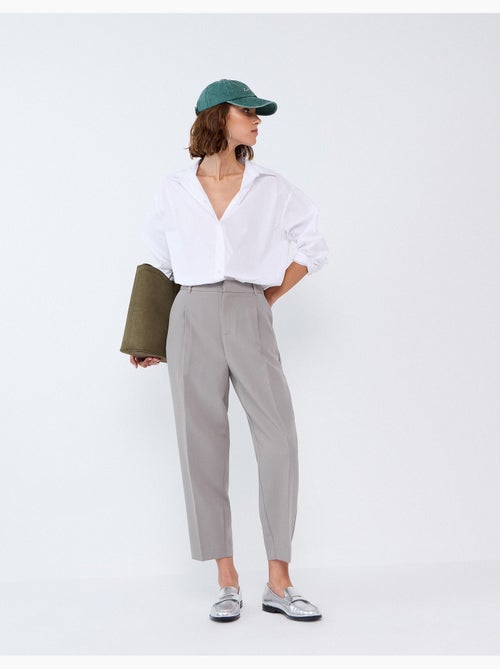 Pantalon plissé, mo fashion - Kiabi Pantalon plissé, mo fashion - Kiabi