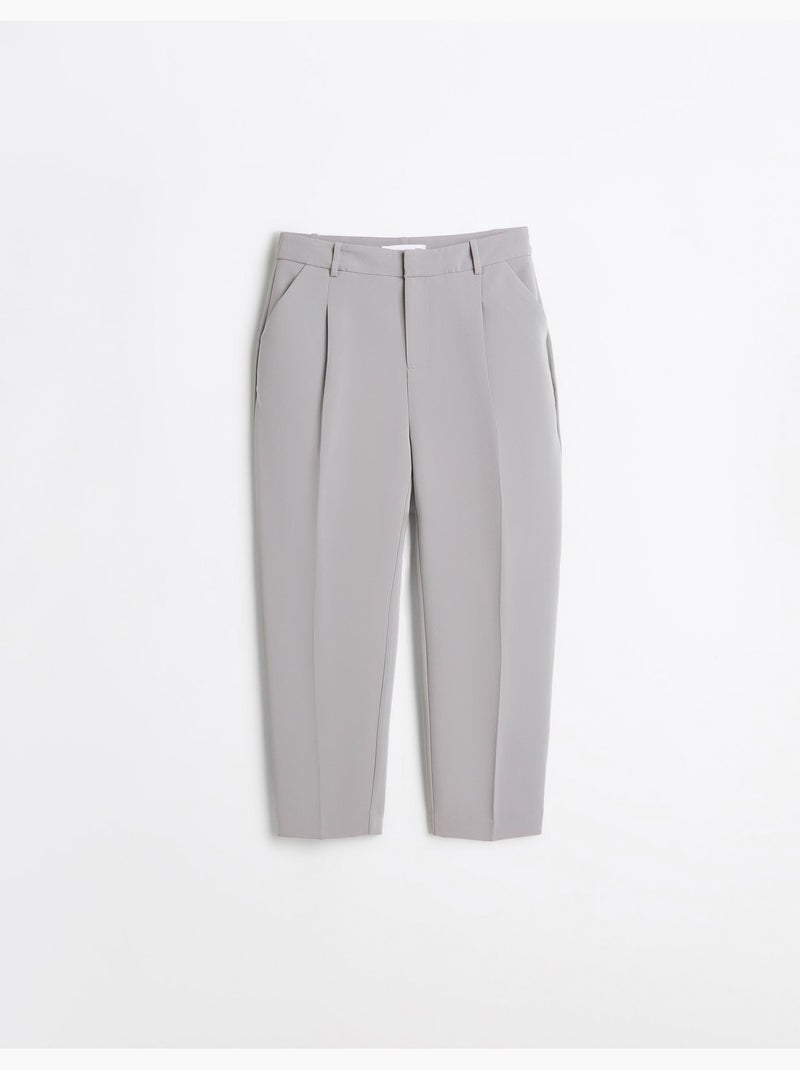 Pantalon plissé, mo fashion Vert - Kiabi