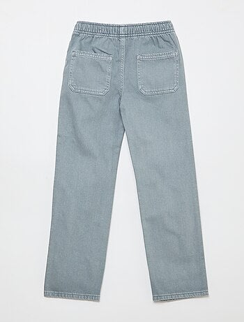 Pantalon poches rectangulaires - Coupe + ajustée