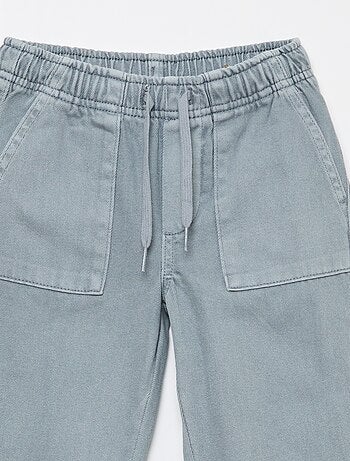 Pantalon poches rectangulaires - Coupe + ajustée