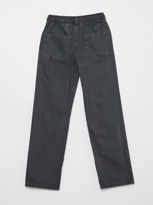 Pantalon poches rectangulaires - Coupe + ajustée - Kiabi