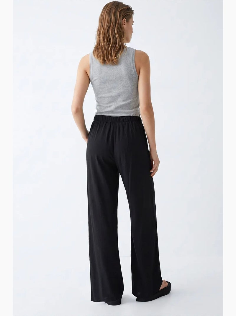 Pantalon pour femme mixray Noir - Kiabi