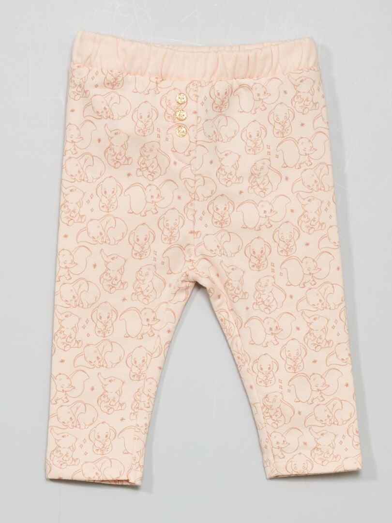 Pantalon pur coton 'Disney' Rose - Kiabi