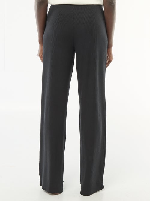 Pantalon pyjama en maille stretch - Kiabi