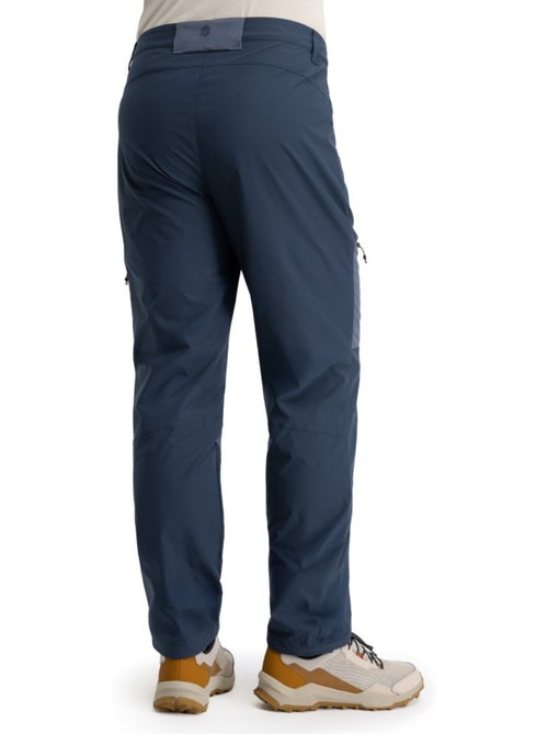 Pantalon randonnée léger homme randonnée homme traverse marine - Kiabi