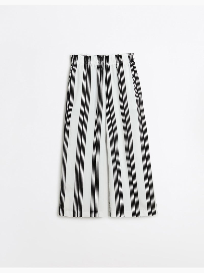 Pantalon rayé, MO Fashion Noir - Kiabi