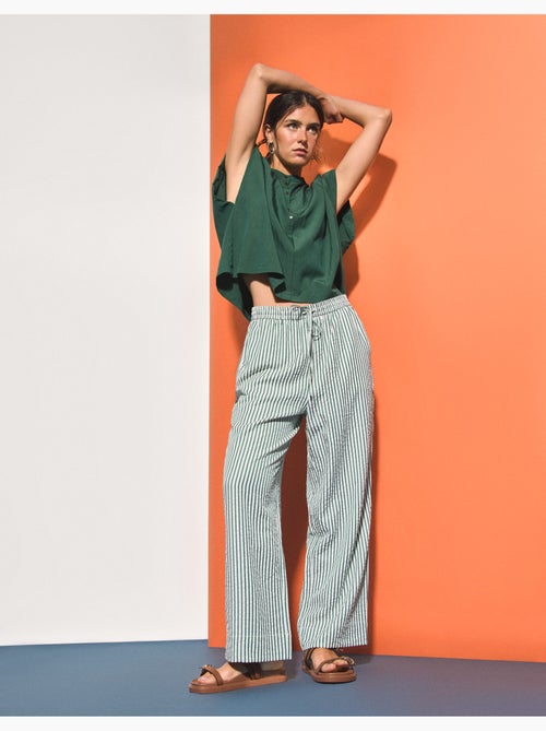 Pantalon rayé, MO Fashion - Kiabi Pantalon rayé, MO Fashion - Kiabi