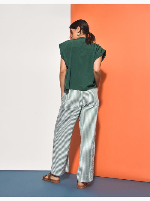 Pantalon rayé, MO Fashion - Kiabi Pantalon rayé, MO Fashion - Kiabi