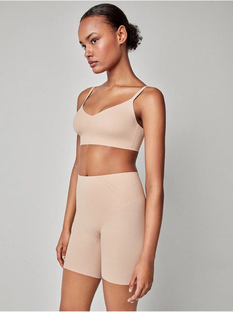 Pantalon réducteur avec renforcement frontal Rose - Kiabi