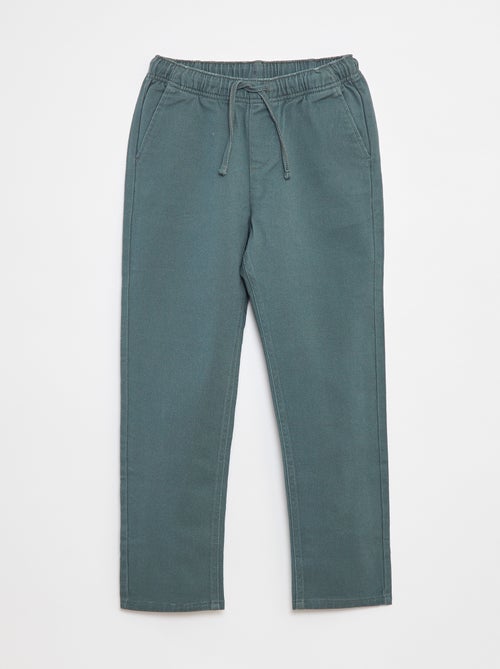 Pantalon regular - Coupe + confortable - Kiabi
