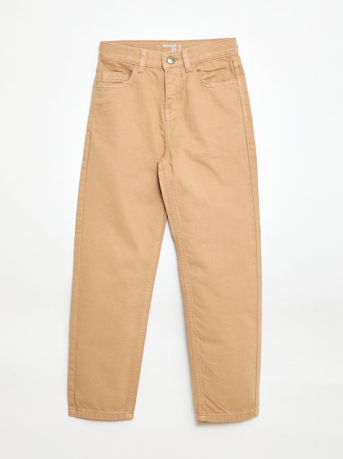 Pantalon regular 5 poches - Kiabi